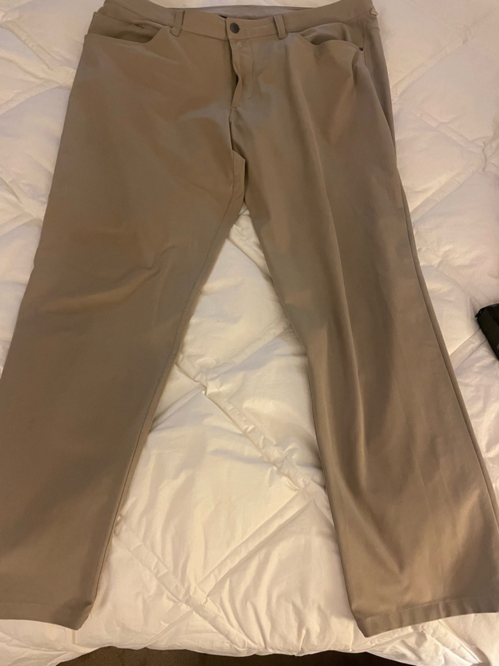 lululemon athletica ABC Men's Tan Pants Classic Fit